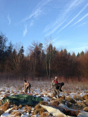 Das ganze an einem prächtigen Wintertag